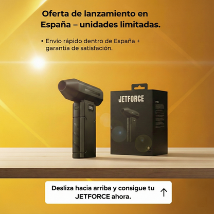 JetForce™ - Mini Turbo de Aire Portátil Compacto y de Alta Potencia