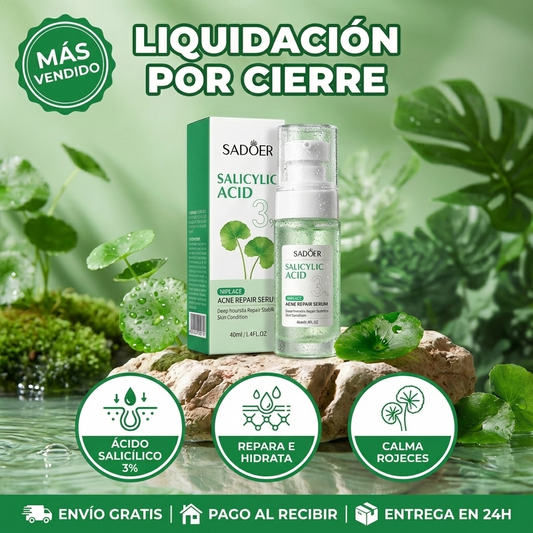 PureGlow™ – Tratamiento Facial Anti-Acné – Piel Lisa, Mate y Regeneración Profunda