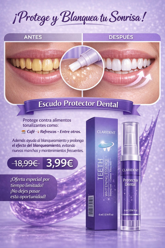 ¡EL COMPLEMENTO PERFECTO PARA TU SONRISA! Protege y prolonga el efecto del blanqueamiento desde el primer día.