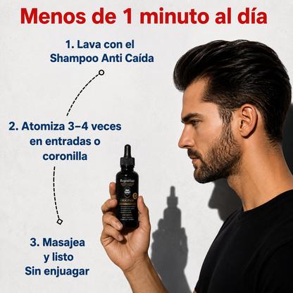 [Compra 1 y llévate 3] - cabello y barba más fuertes, densos y cuidados