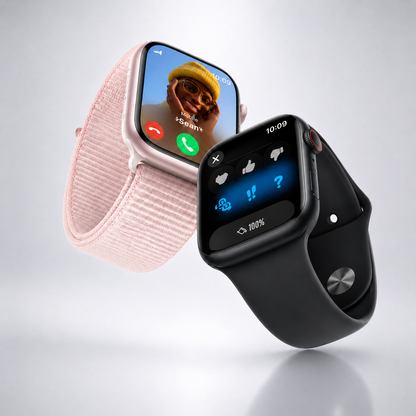 Smartwatch serie 10 con pantalla 2.2 pulgadas negro