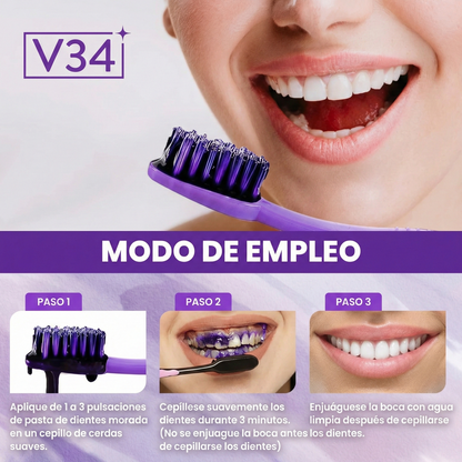Blanqueador Dental v34 Colour Corrector / Promoción 1 + 1 Limitada